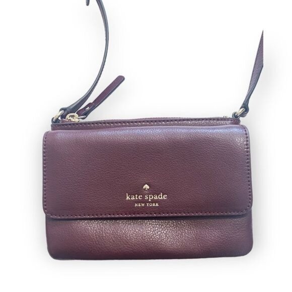 Kate Spade Greene Street Karlee Crossbody bag, Cherry Wood - Picture 5 of 11